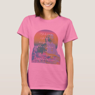 Sfinx Latin Citat Gradient Konst T Shirt