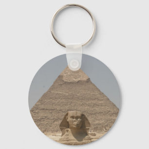sfinx-pyramid nyckelring