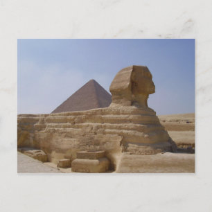 sfinx-pyramid vykort