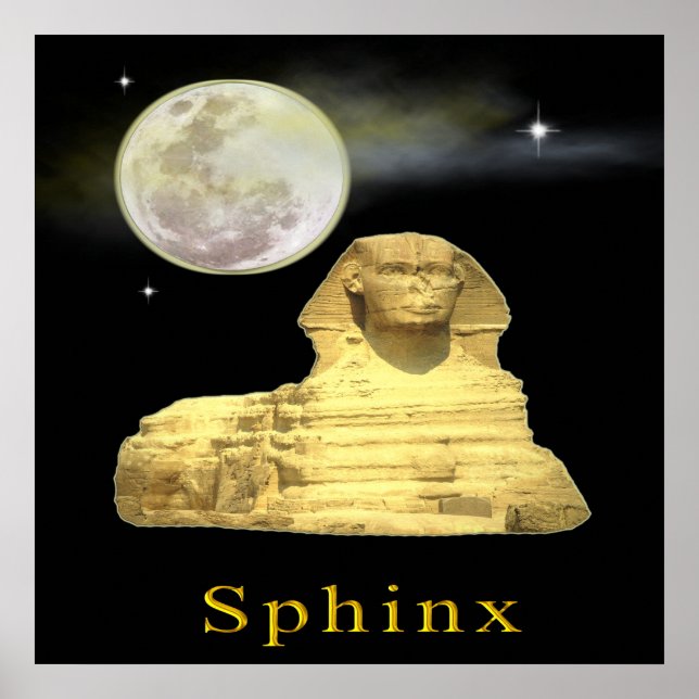 sfinx vid poster (Framsidan)