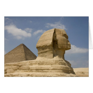 Sfinxen, Giza, Al Jizah, Egypten Hälsningskort