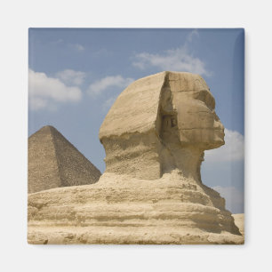Sfinxen, Giza, Al Jizah, Egypten Magnet