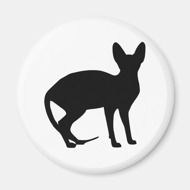 Sfinxkatt Magnet (Framsidan)