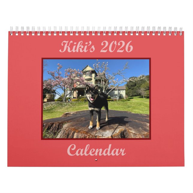 SFShiba 2026 Kalender (Omslag)