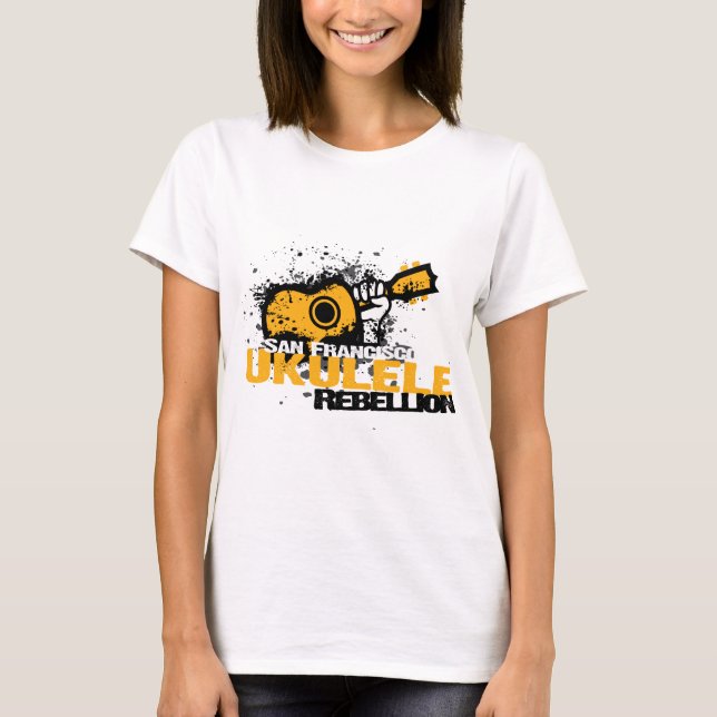 sfUkulelelogotyp T-shirt (Framsida)