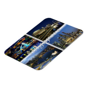 SG Singapore Magnet