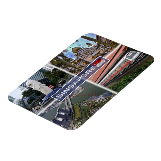 SG Singapore Magnet (Vänstra Sidan)