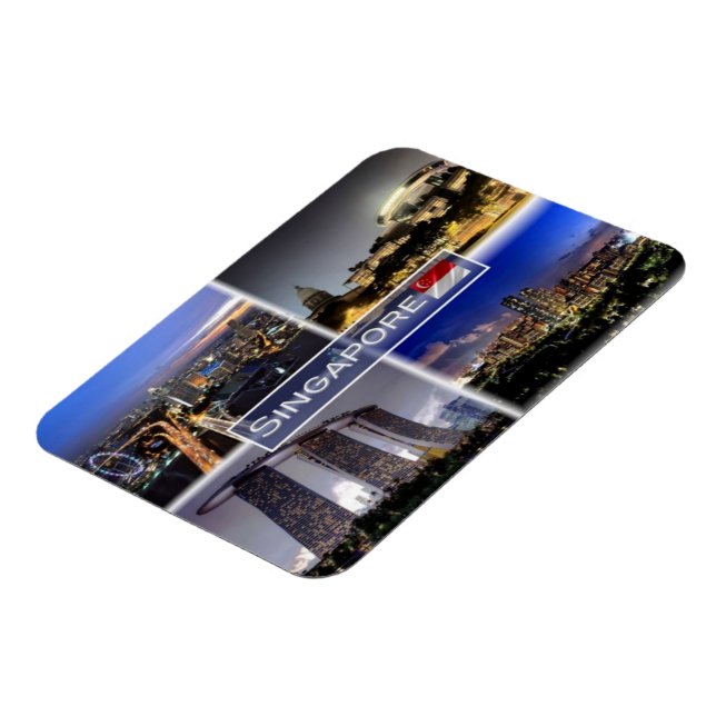 SG Singapore Magnet (Vänstra Sidan)