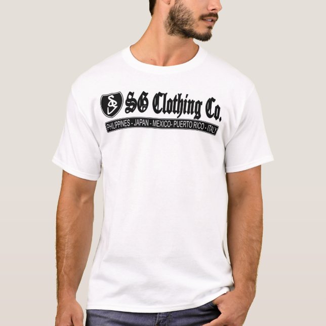 SG som beklär Co. Tee Shirt (Framsida)