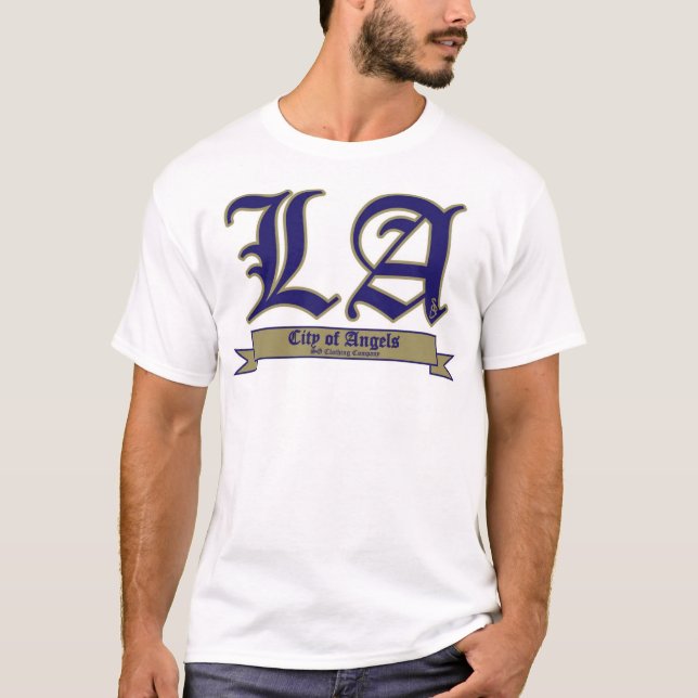 Sg-stadsserie: Los Angeles T-shirt (Framsida)