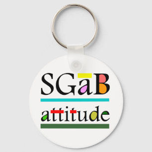 Sgab-inställning Nyckelring