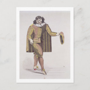 Sganarelle in 'L'Ecole des Maris' by Moliere, prem Vykort