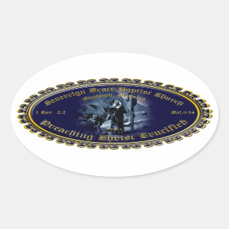 SGBC Anniston Sticker Ovalt Klistermärke