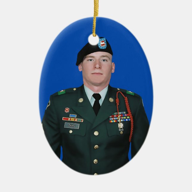 Sgt. I enhetlig prydnad Julgransprydnad Keramik (Framsidan)