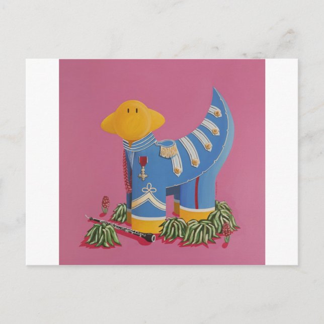 Sgt Paul Pepper Vykort (Framsida)