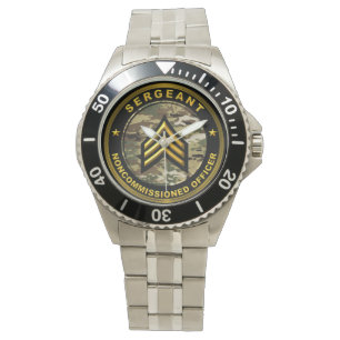 SGT Sergeant underofficer Armbandsur