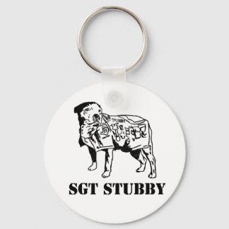 SGT STUBBY KEYCHAIN NYCKELRING