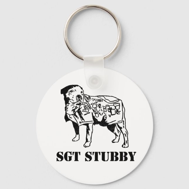 SGT STUBBY-NYCKELRING NYCKELRING (Framsida)