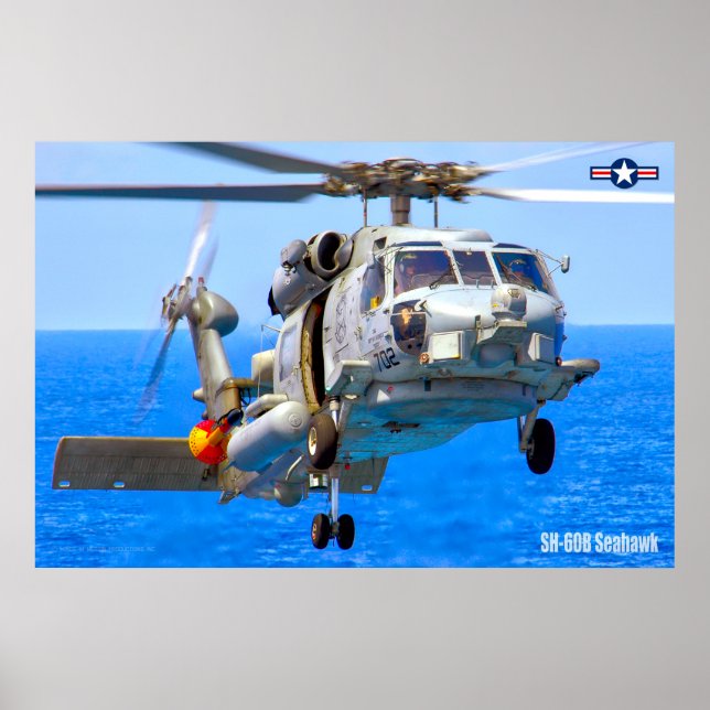 SH-60B SEAHAWK POSTER (Framsidan)