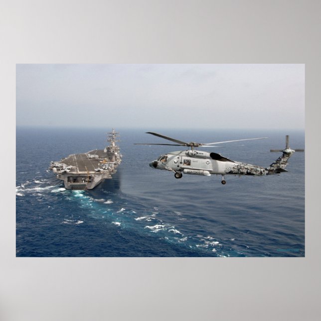 SH-60F Sea Hawk Poster (Framsidan)