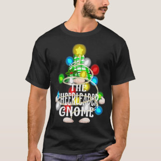 Sh.: CheerLeader Gnome-julmatchningsfamiljen T Shirt