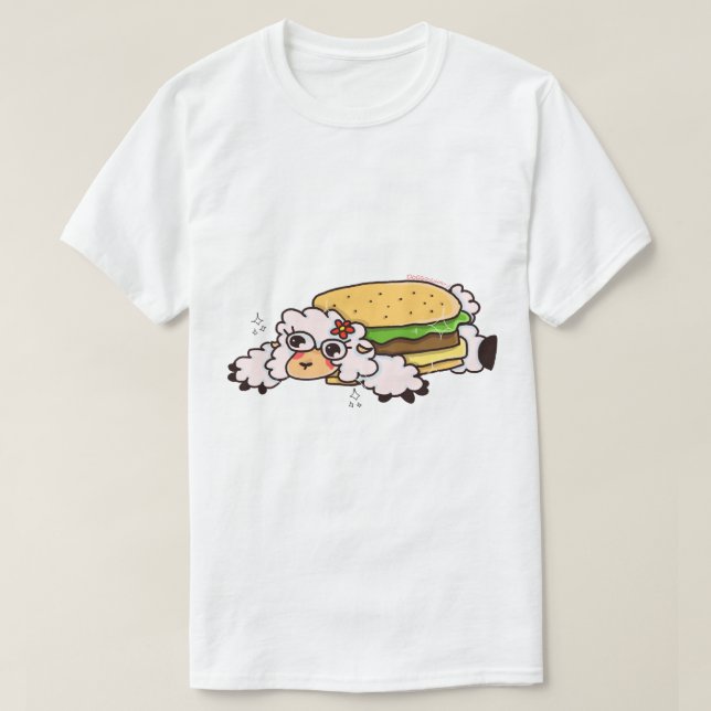 Sha Burger från "Walten-filer" T Shirt (Design framsida)