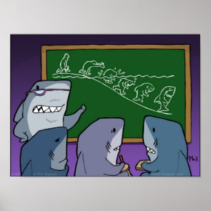 Shaaark, evolutionen poster