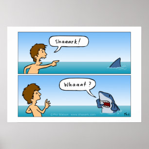Shaaark! Whaaat? Affisch
