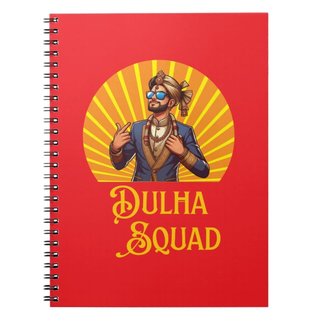 Shaadi Säsong Sydasiatisk Stil Anteckningsbok (Framsidan)