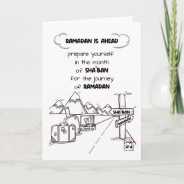 Shaban - Holy Month Blessings Kort