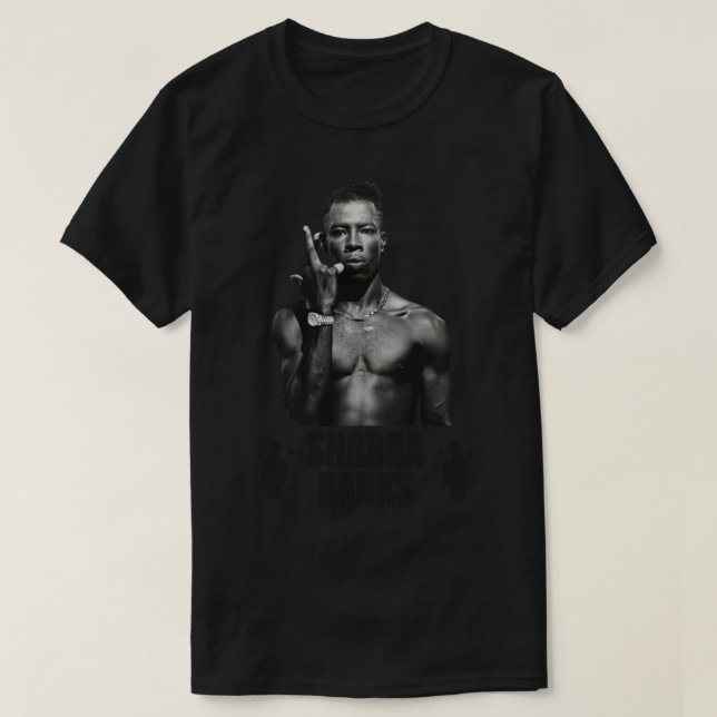 Shabba rank (2) t shirt (Design framsida)