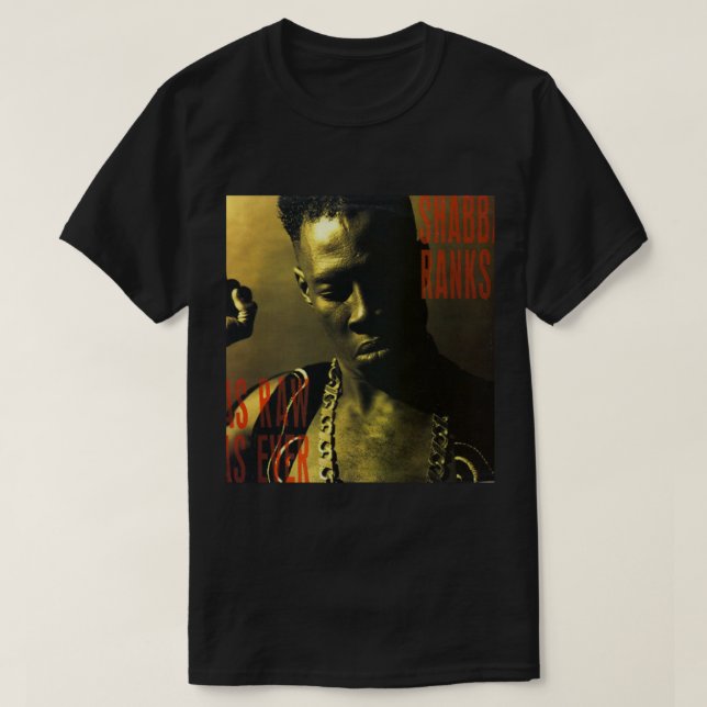Shabba Ranks Fanart T Shirt (Design framsida)