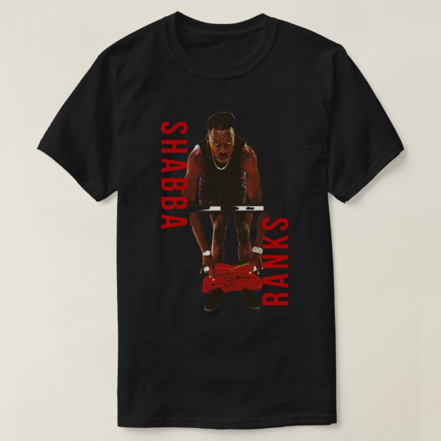 Shabba Ranks T Shirt (Design framsida)