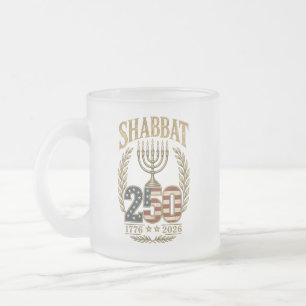Shabbat 250-årsjubileum Frostad Glas Mugg