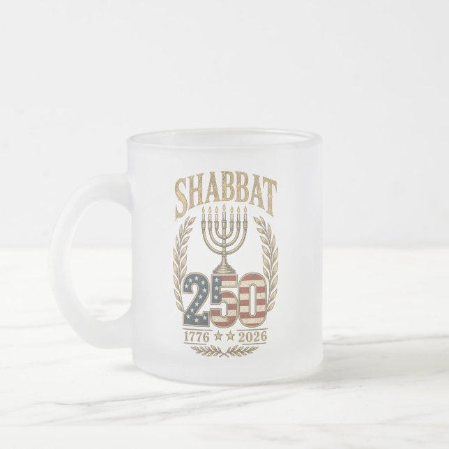 Shabbat 250-årsjubileum Frostad Glas Mugg  (Vänster)