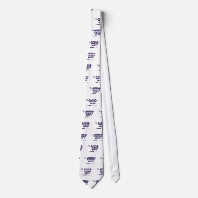 ShABBAt Abba känner bäst Slips (Framsida)