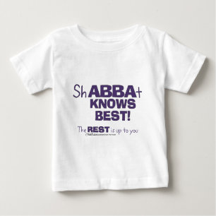 ShABBAt Abba känner bäst T-shirt