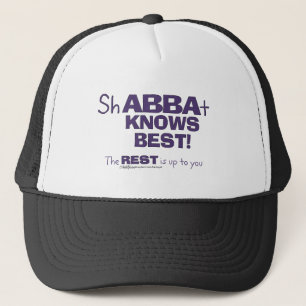 ShABBAt Abba känner bäst Truckerkeps