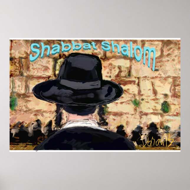 Shabbat après-midis  poster (Framsidan)