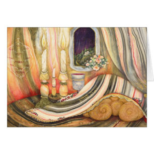 Shabbat Hälsningskort