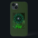 Shabbat - Jorddagen<br><div class="desc">Grönten dominerar i denna fyrkantiga bild med flera stjärnor av David, jorden, engelsk text med texten "Shabbat - Earth Day Varje sjunde dag" och "Shabbat" i hebreiska. På den sabbat som utövar Judar avstår man från att arbeta. Till följd av detta vilar även jorden. "Kom ihåg sabbatsdagen för att behålla...</div>