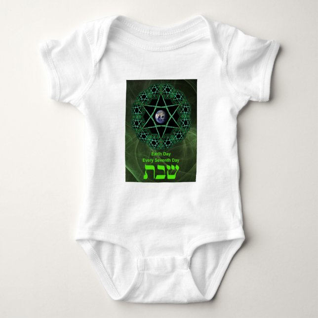Shabbat - Jorddagen Tee Shirt (Framsida)
