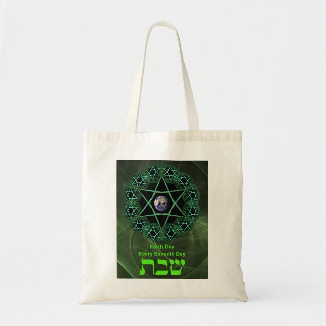 Shabbat - Jorddagen Tygkasse (Framsidan)