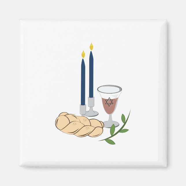 Shabbat Magnet (Framsidan)