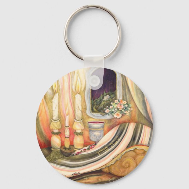 Shabbat Nyckelring (Framsida)