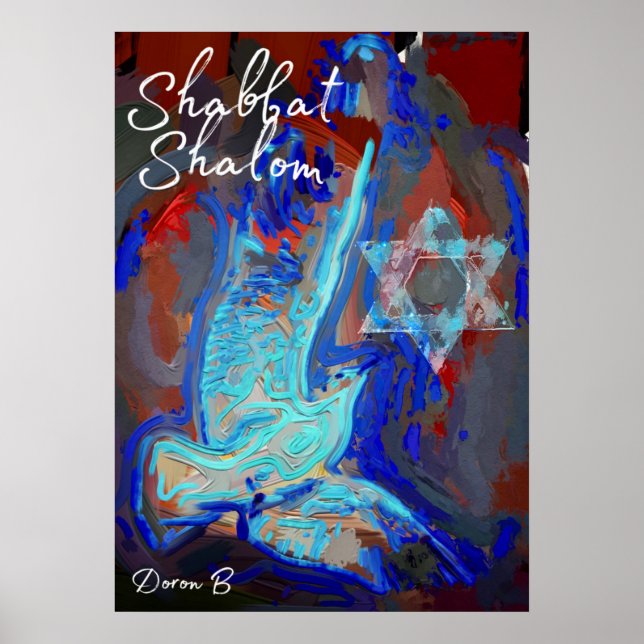 Shabbat Poster (Framsidan)
