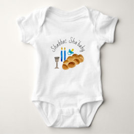 Shabbat Sha'Baby Bodykostym T Shirt