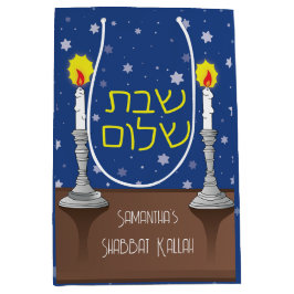 Shabbat Shalom Candles