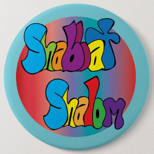 Shabbat Shalom Hippy Art-knapp Knapp