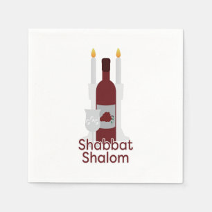 Shabbat Shalom, Pappersservett